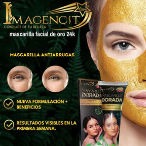 Mascarilla de Oro con Colageno Tubo 120g