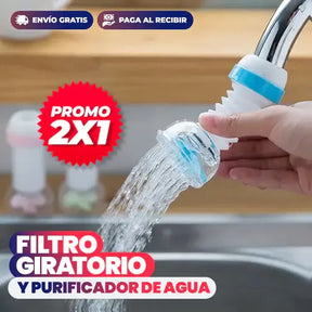 FILTRO PURIFICADOR DE AGUA TU HOGAR MERECE AGUA CRISTALINA ¡PROMOCIÓN IMPERDIBLE! ¡LLEVA 3 POR 1!